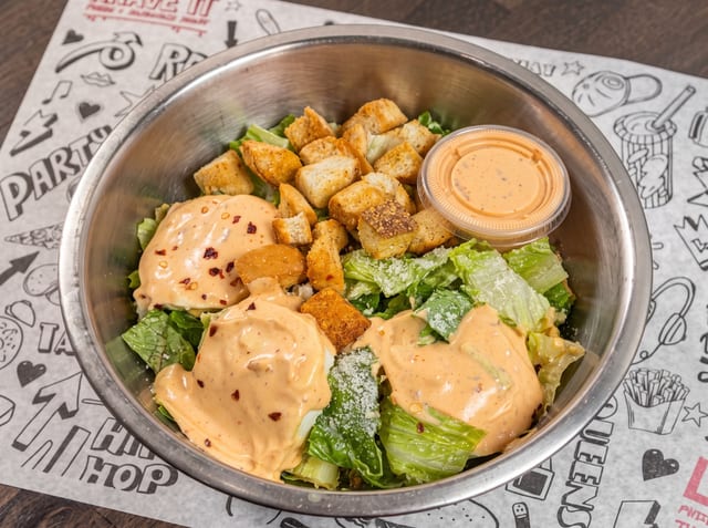 Evil Caesar Salad.