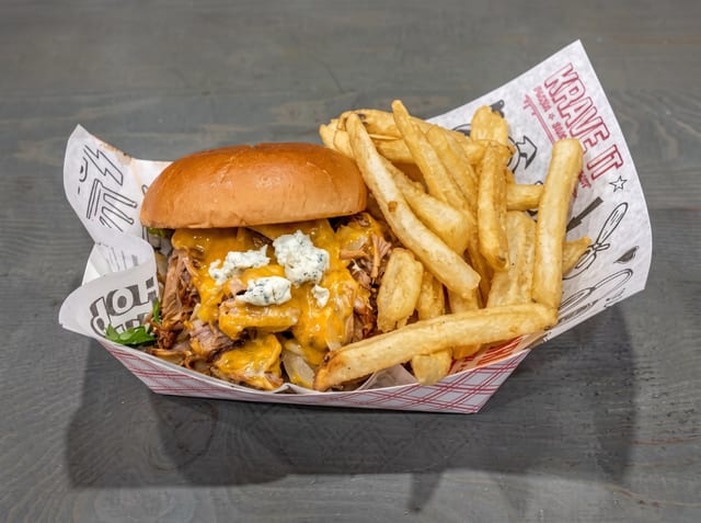 Jammin Brisket Sandwich.