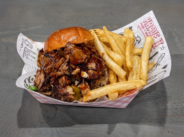 #1 Brisket Sandwich.