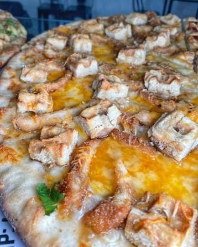 18" Fried Oreo Pizza.