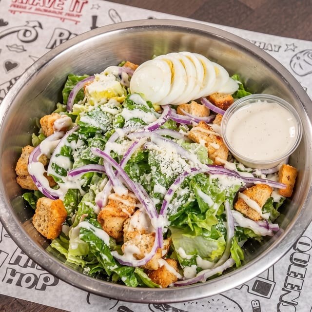 Klassic Caesar Salad.