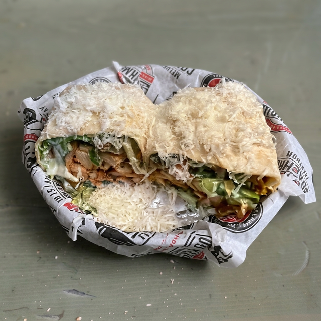 Chicken Caesar Wrap.