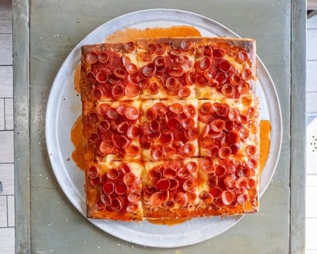 Super Sticky Roni Square.