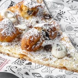 Fried Oreo Pizza Slice